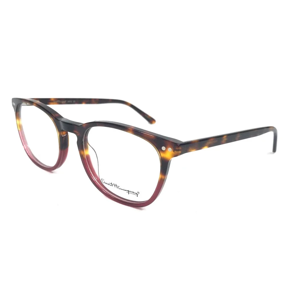 Ernest Hemingway Eyeglasses Frames 4812 TORTOISE/ROSE Square Full Rim 49-19-140